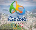 Логотип из Рио Олимпийские игры 2016, от 5 до 21 августа 2016